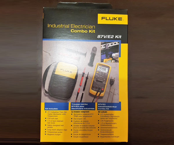 Fluke 87V/E2 Industrial Electrician Combo Kit